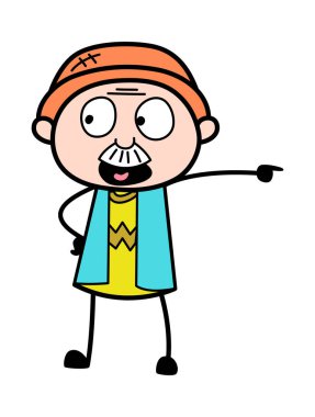 Büyükbaba Çizgi Film Çizimi