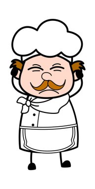 Kulaklıkları Kaplayan İş Adamı Çizgi Filmi