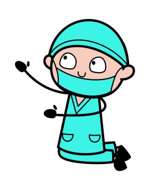 Çizgi film Cerrahı Dilenci Çizimi