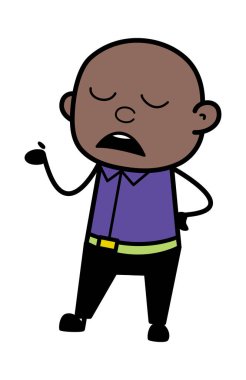 Çizgi film Kel Siyah Dalgın