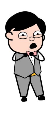 Çizgi film damadı Korkudan Şaşırdı