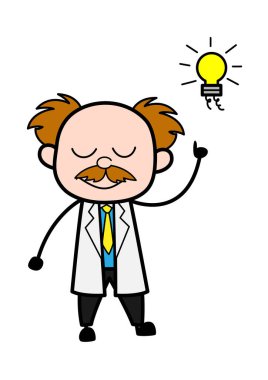 Çizgi film bilimcisinin bir fikri var.