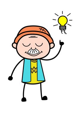 Çizgi film dedesi bir fikrim var.