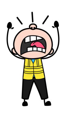 Bağıran Mühendis Çizgi Film Çizimi