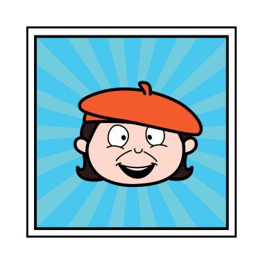 Sanatçı karikatür çizimi