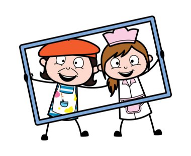 Garsonla karikatür sanatçısı