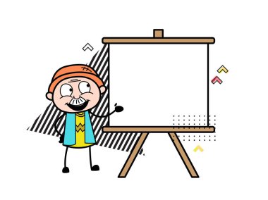 Çizgi filmdeki büyükbaba.