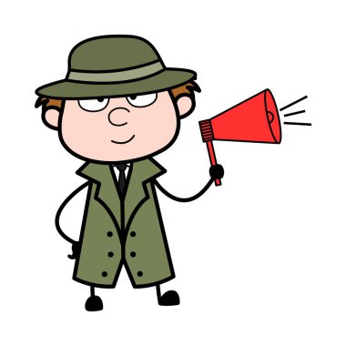 Hoparlörle Çizgi Film Casusu Duyurusu