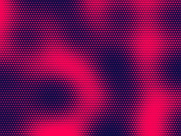 Halftone dots background, Magenta and dark blue color, vector illustration — Stock Vector