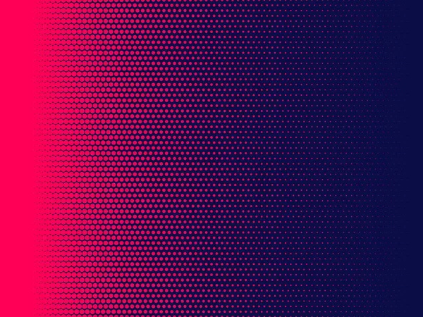 Halftone dots background, Magenta and dark blue color, vector illustration — Stock Vector