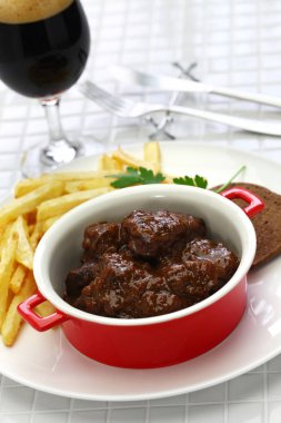 Karbonat flamande, Flaman yahnisi, Belçika mutfağı.