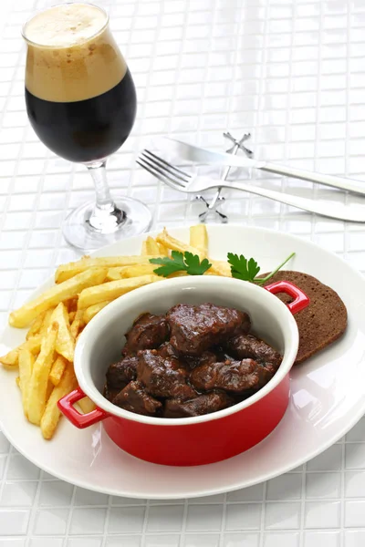 carbonade flamande, Flaman sığır eti güveç, Belçika mutfağı