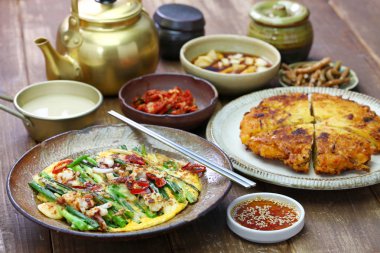 bindaetteok ve pajeon, Kore gözleme