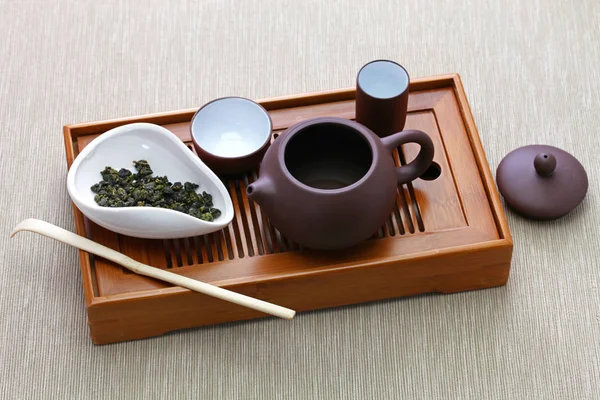 台湾传统茶道 — 图库照片