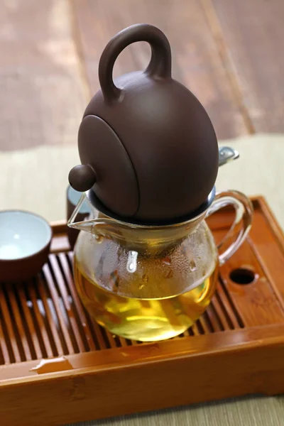 Cerimônia Tradicional Chá Taiwanesa — Fotografia de Stock