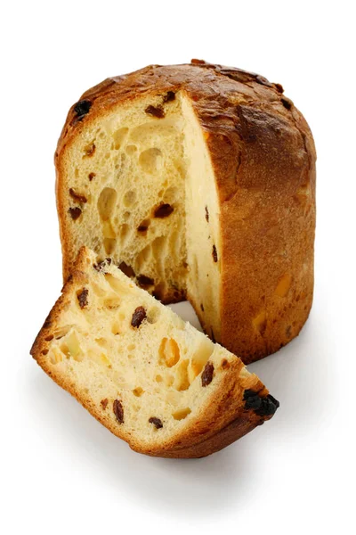 Panettone Italian Christmas Bread — Stock Photo, Image