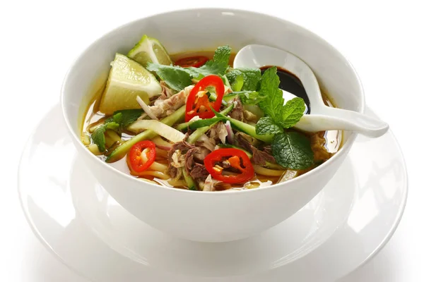 Penang Assam Laksa Malaysisches Essen — Stockfoto