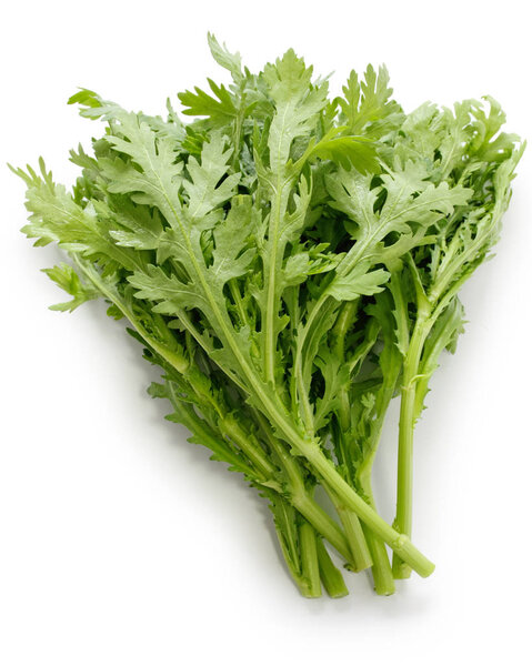 chrysanthemum greens, garland chrysanthemum, shungiku