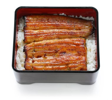 pirinç, unaju, Japon unagi mutfağı kızarmış yılan balığı