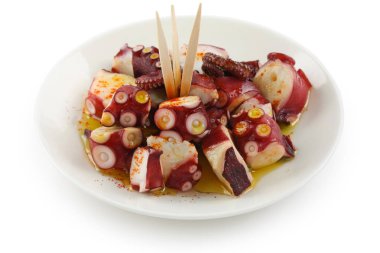 pulpo a la gallega, ahtapot galiçya tarzı, İspanyol tapas çanak