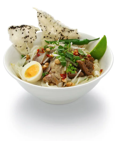 Fideos Caseros Quang Cocina Vietnamita — Foto de Stock