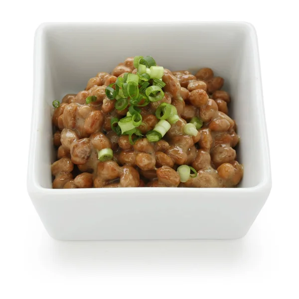 Habas Soja Fermentadas Natto Comida Japonesa —  Fotos de Stock