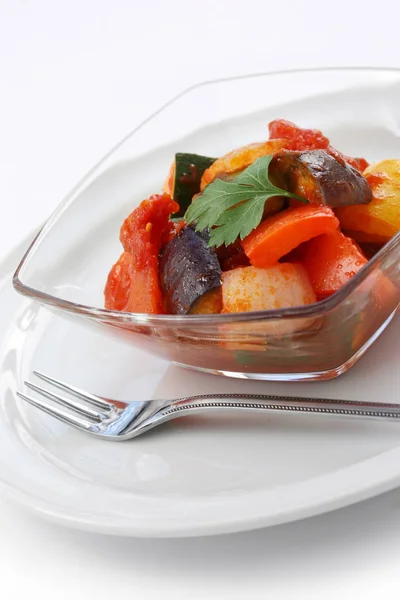 Ratatouille Französisches Gemüseeintopfgericht — Stockfoto