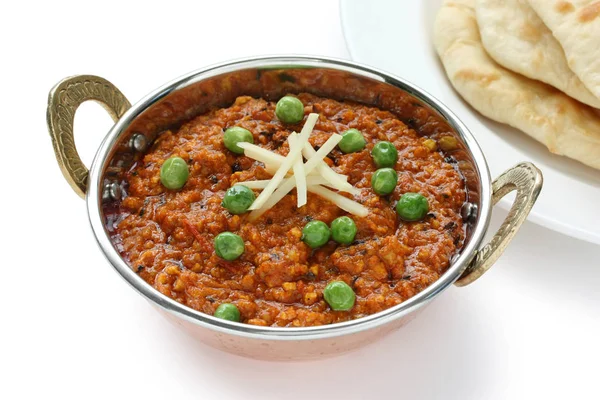 Keema Curry Indiase Keuken — Stockfoto