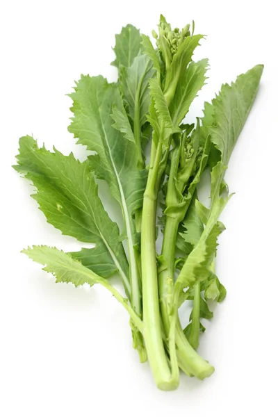 Turnip Tops Cime Rapa Italian Leaf Vegetable — Stock Photo, Image