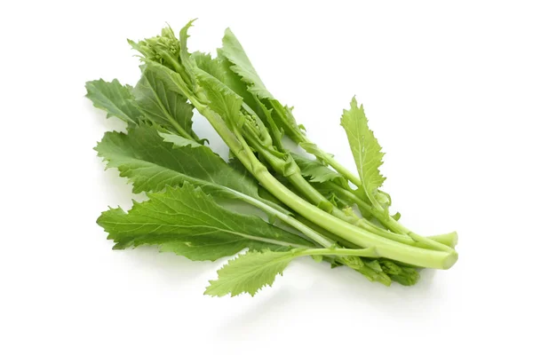 Turnip Tops Cime Rapa Italian Leaf Vegetable — Stock Photo, Image