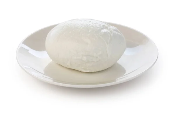 Mozzarella Bufala Queso Mozzarella Búfalo Italiano — Foto de Stock