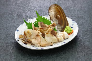 Pasifik Razor Clam sashimi, Japon mutfağı
