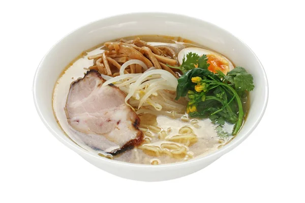 Miso Ramen Nudeln Japanisches Essen — Stockfoto
