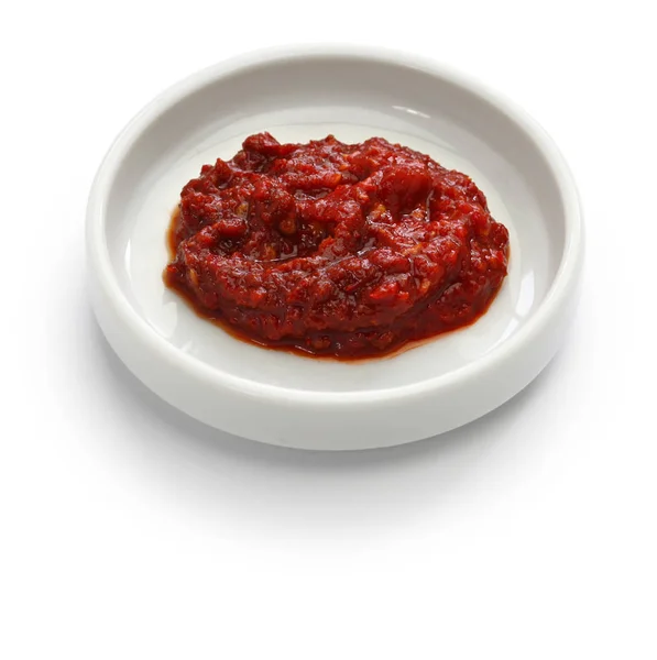 Fermented Chili Peppers Paste Chinese Seasoning — Stock Photo, Image