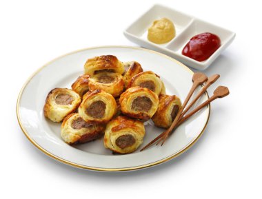 ev yapımı sosis rulo, İngiliz tuzlu pasta çerez