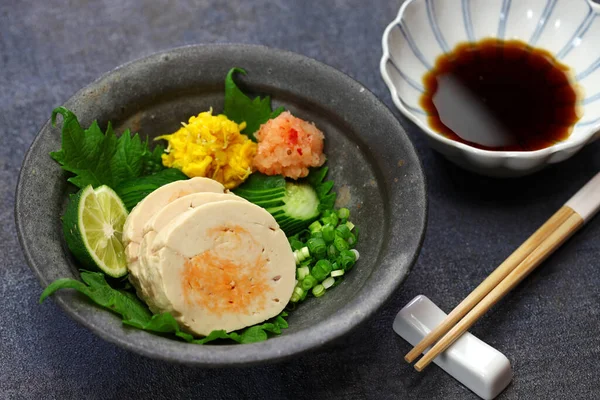 Ankimo Steamed Monkfish Liver Japanese Cuisine — Stock Photo, Image