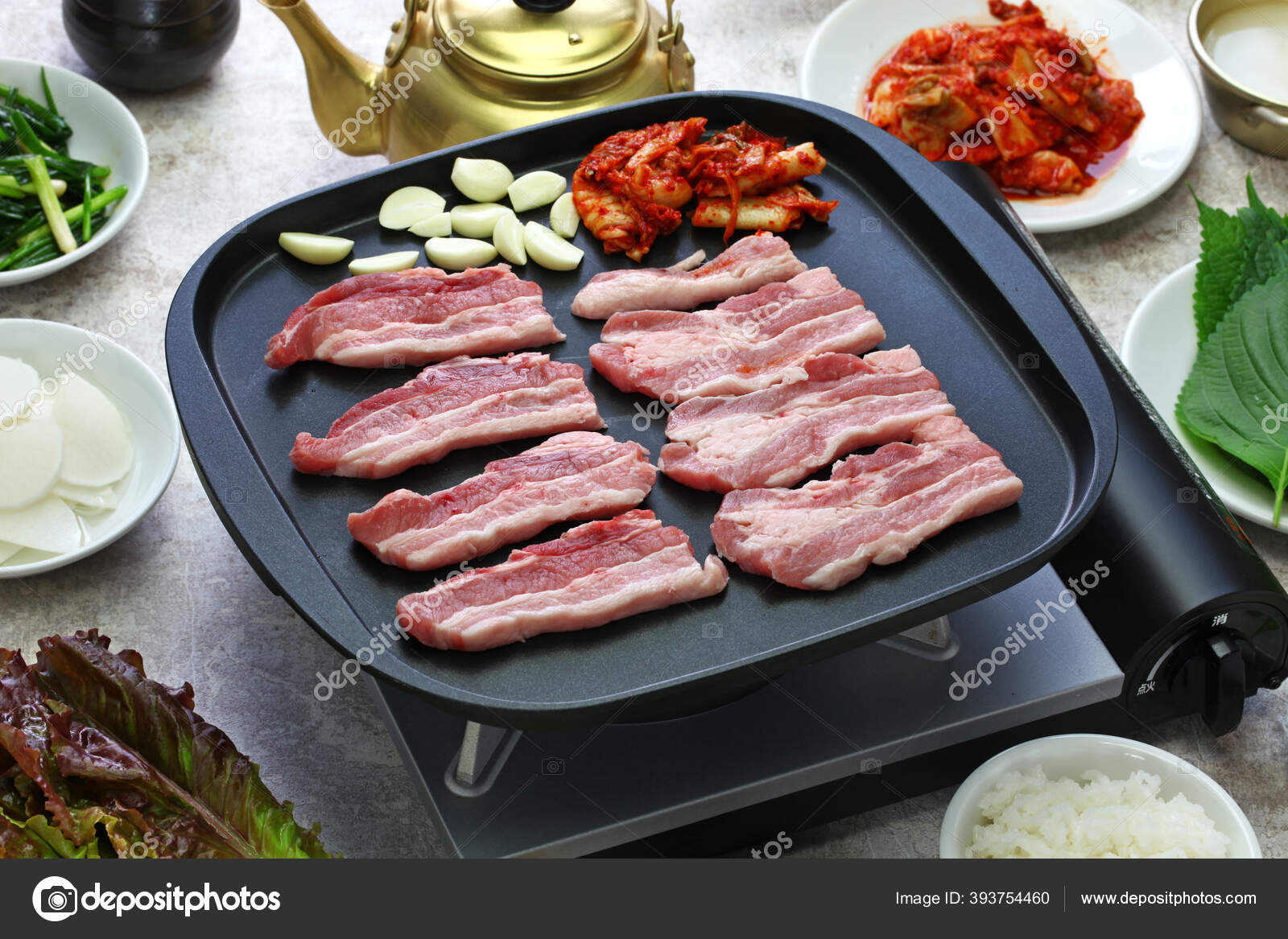 Belly Bbq Beef Samgyupsal In Korean Pork Belly Korean Bbq Korean