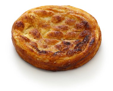 Kouign Amann, Fransa 'nın Brittany bölgesinden bol tereyağlı bir hamur işi..
