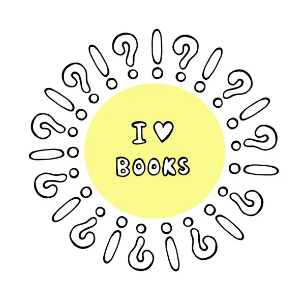 Kitap ve kahve ya da çay Kupası kalp sembolleri ile yığını. Kütüphaneler, kitap mağazaları, festival, Fuar ve okullar için kavram okuma seviyorum. Satırı simgesi. Vektör çizim üzerinde beyaz izole