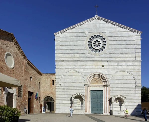 Lucca Talya Eylül 2018 Kilise San Francesco Chiesa Francesco Tarihi — Stok fotoğraf