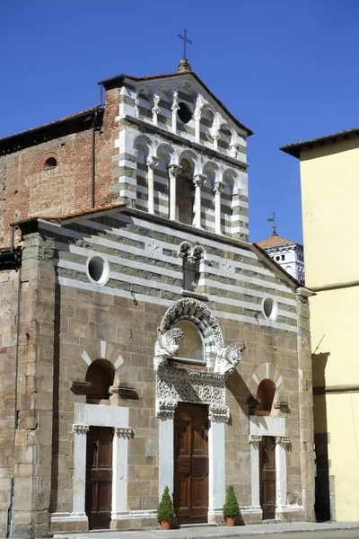 Igreja San Pietro Somaldi Uma Igreja Lucca Localizada Praça Mesmo — Fotografia de Stock