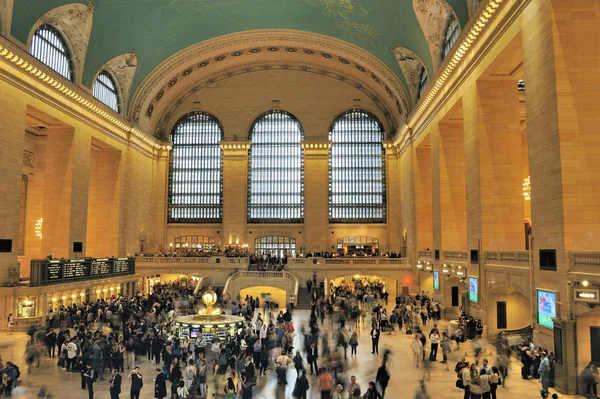 New York Usa April 2016 Interior Grand Central Terminal New — Stock Photo, Image