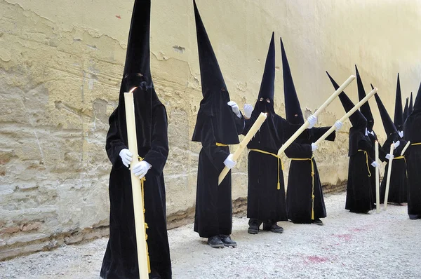 Die Semana Santa Prozession Spanien Findet Jedes Jahr Der Woche — Stockfoto
