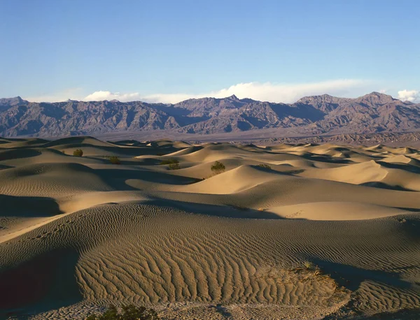 Sanddyn Formationer Death Valley National Park Kalifornien Usa Sunrise — Stockfoto