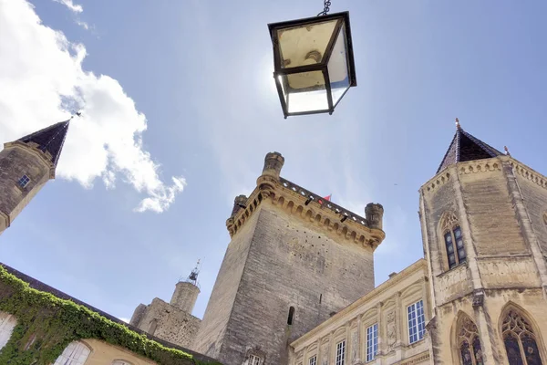 Duch � Palace, Uzes, Franciaország — Stock Fotó