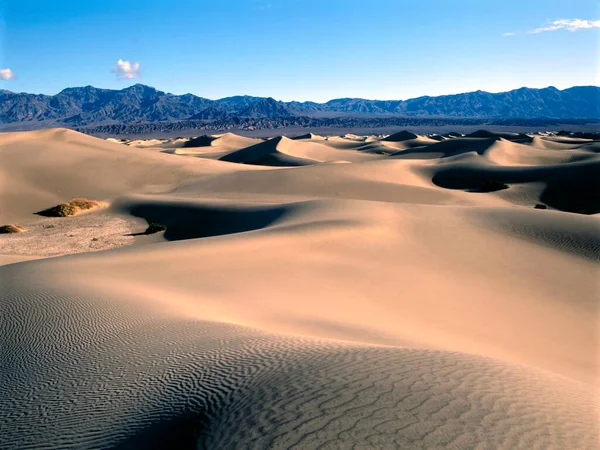 Mesquite Sand Dunes Nel Death Valley National Park California Usa — Foto Stock