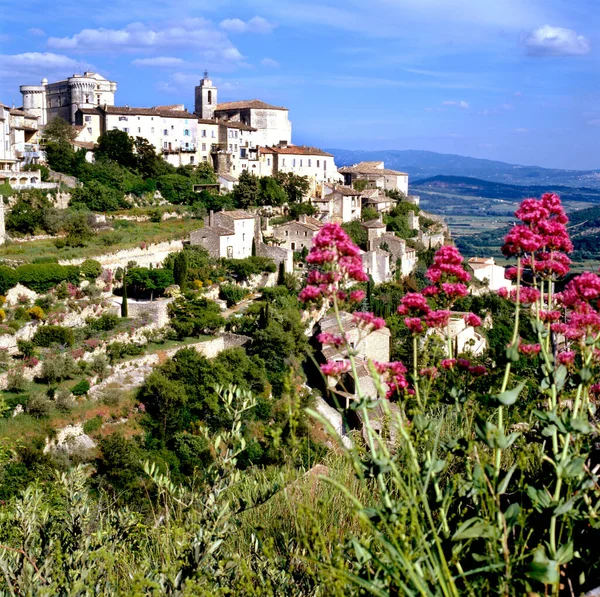 Gordes Les Monts Vaucluse Dolinie Luberon Francji — Zdjęcie stockowe