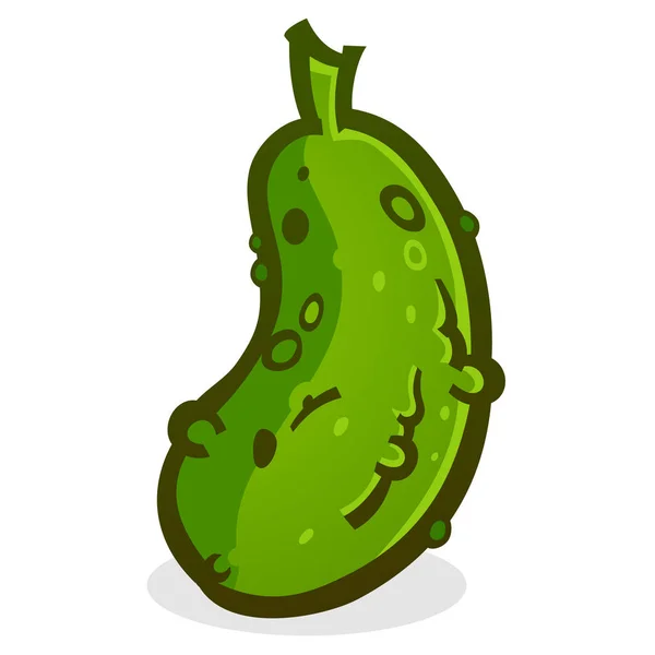 Pickle Cartoon Vector Illustration — Stock Vector
