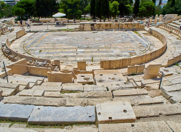 Theatre Dionysus Eleuthereus Acropolis Athens Attica Region Greece — Stock Photo, Image