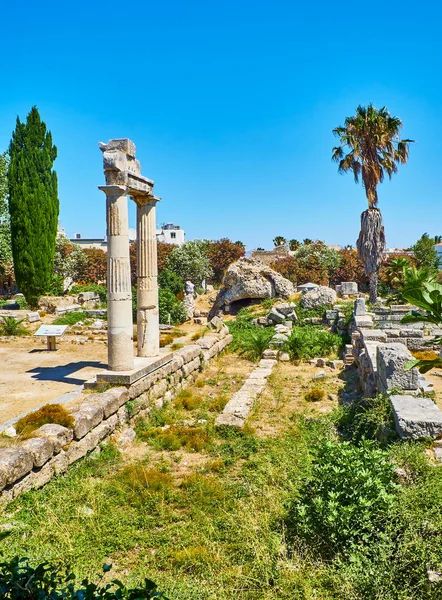 古科斯的遗迹 南爱琴海地区 — 图库照片